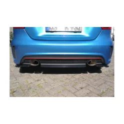   Splitter Mercedes-Benz A W176 AMG-LINE Rear Central without Diffuser Gloss Black
