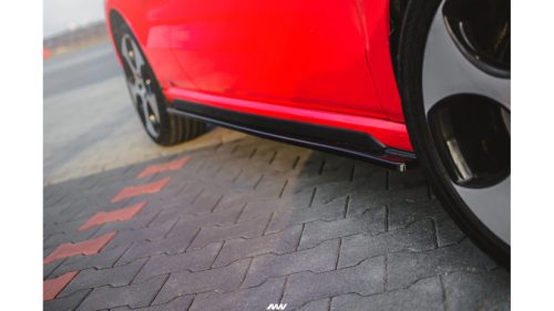 Diffuser Volkswagen Polo V GTI Side Skirts Gloss Black