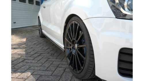 Diffuser Volkswagen Polo V R WRC Side Skirts Gloss Black