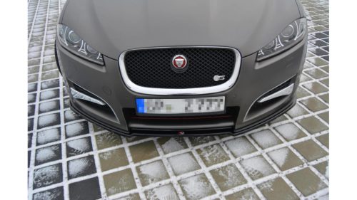 Splitter Jaguar XF (X250) I SPORTBRAKE S-PACK Front Gloss Black