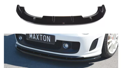 Splitter Fiat 500 Abarth I Front v.2 Gloss Black