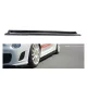 Diffuser Fiat 500 Abarth I Side Skirts Gloss Black