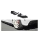 Splitter Fiat 500 Abarth I Rear Side Gloss Black