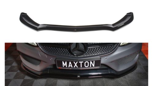 Splitter Mercedes-Benz C W205 AMG-LINE Front v.1 Gloss Black