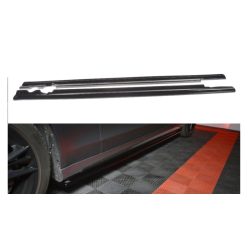   Diffuser Mercedes-Benz C W205 AMG-LINE Side Skirts Gloss Black