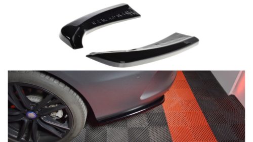 Splitter Mercedes-Benz C W205 AMG-LINE Rear Side Gloss Black