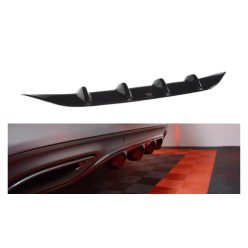   Diffuser Mercedes-Benz C W205 Rear Valance AMG-Line Gloss Black