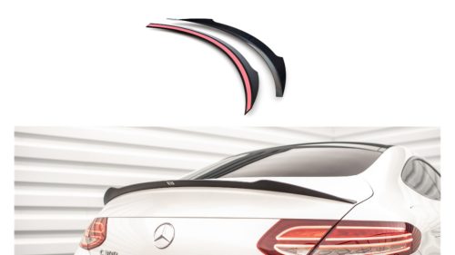 Spoiler Cap Mercedes-Benz C W205 AMG-LINE Rear Gloss Black