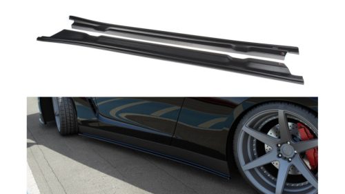 Diffuser Nissan GTR R35 Side Skirts Gloss Black