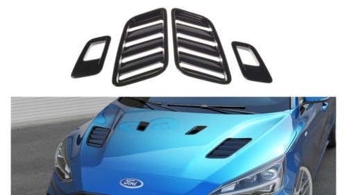 Bonnet Vents Ford Focus ST-Line I STV Gloss Black
