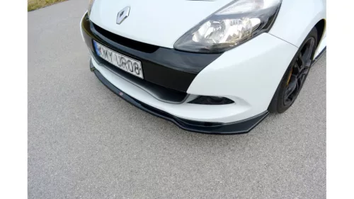 Splitter Renault Clio III RS Facelift Front v.1 Gloss Black