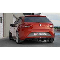   Diffuser Seat Leon Cupra III Facelift Rear Valance v.2 Gloss Black