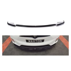 Splitter Tesla Model X Front v.1 Gloss Black