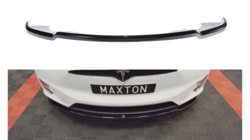 Splitter Tesla Model X Front v.1 Gloss Black