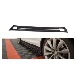 Diffuser Tesla Model X Side Skirts v.1 Gloss Black