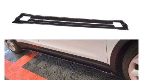 Diffuser Tesla Model X Side Skirts v.2 Gloss Black