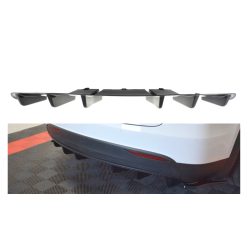 Diffuser Tesla Model X Rear Valance Gloss Black