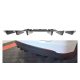 Diffuser Tesla Model X Rear Valance Gloss Black