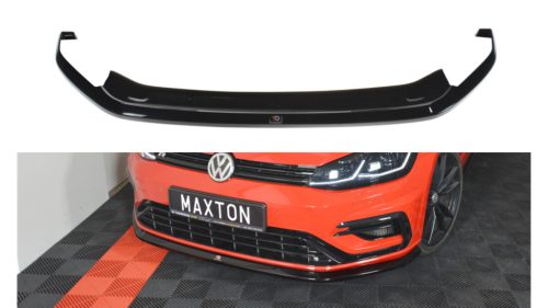 Splitter Volkswagen Golf 7 Facelift R Front v.6 Gloss Black