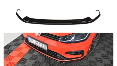 Splitter Volkswagen Golf 7 Facelift R Front v.7 Gloss Black