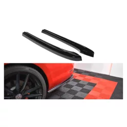   Splitter Volkswagen Golf 7 Facelift R Variant Rear Side v.1 Gloss Black