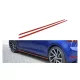 Diffuser Volkswagen Golf 7 Facelift R Side Skirts v.2 Red