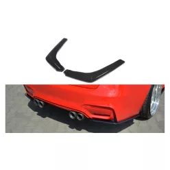 Splitter BMW 3 F80 M-Pack Rear Side v.1 Gloss Black