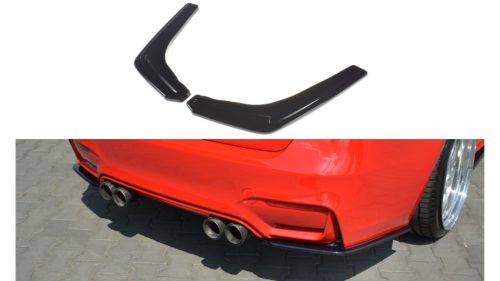 Splitter BMW 3 F80 M-Pack Rear Side v.1 Gloss Black