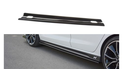 Diffuser Hyundai I30 III N Side Skirts v.1 Gloss Black