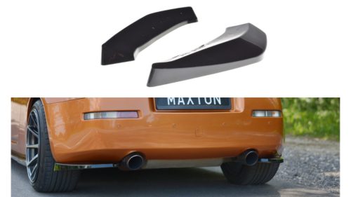Splitter Nissan 350Z Rear Side Gloss Black