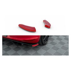 Splitter Volkswagen Golf 7 GTI CLUBSPORT Rear Side Red