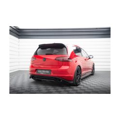 Splitter Volkswagen Golf 7 GTI CLUBSPORT Rear Central Red