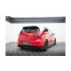 Splitter Volkswagen Golf 7 GTI CLUBSPORT Rear Central Red