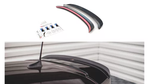 Spoiler Fiat 500 Abarth I Facelift Rear Gloss Black