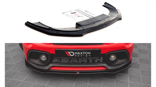 Splitter Fiat 500 Abarth I Facelift Front Gloss Black