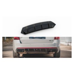   Diffuser Skoda Octavia III Facelift RS Rear Valance v.1 Gloss Black