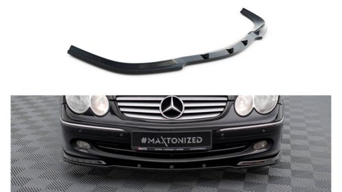 Splitter Mercedes-Benz CLK W 209 do wersji standardowej Front v.1 Gloss Black
