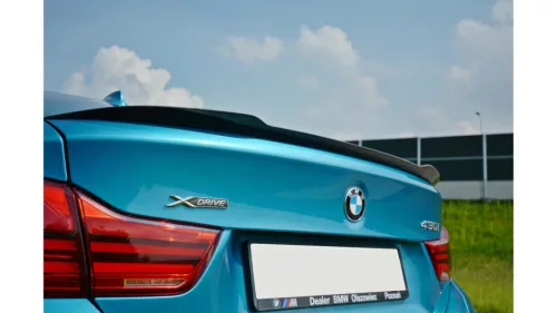 Spoiler BMW 4 F36 Cap Gloss Black