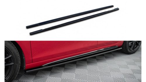 Diffuser Volkswagen Golf VI GTI GTD Side Skirts Gloss Black