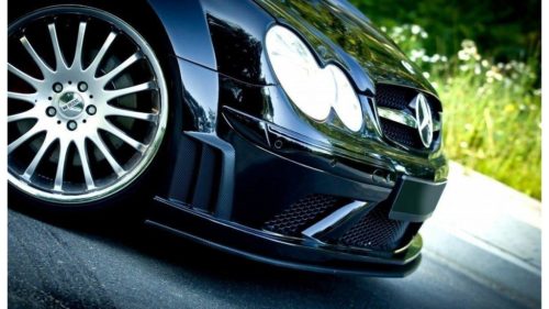 Splitter Mercedes-Benz CLK W209 Front SL Black Series Look Gloss Black