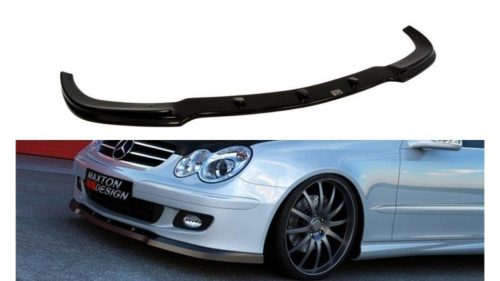 Splitter Mercedes CLK W209 Polift Front Model for standard version Gloss Black