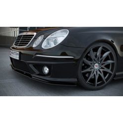 Splitter Mercedes-Benz E W211 AMG Facelift Front Gloss Black