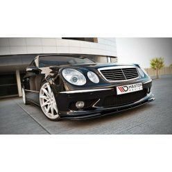 FRONT SPLITTER MERCEDES E W211 AMG PREFACE - Gloss Black
