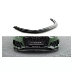 Splitter Audi RS4 B9 Front v.2 Gloss Black