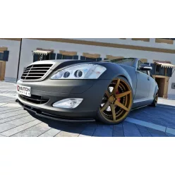 Splitter Mercedes-Benz S W221 Front Gloss Black