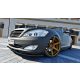 Splitter Mercedes-Benz S W221 Front Gloss Black