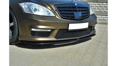 Splitter Mercedes-Benz S W221 AMG Front Gloss Black