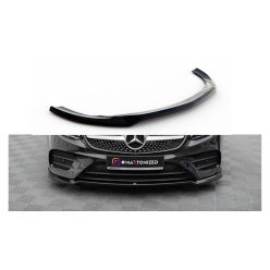   Splitter Mercedes-Benz E W213 (C238) Cabriolet (A238) 53 AMG Front v.2 Gloss Black