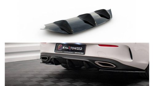 Diffuser Mercedes-Benz E W213(C238) Cabriolet (A238) AMG-Line Rear Gloss Black