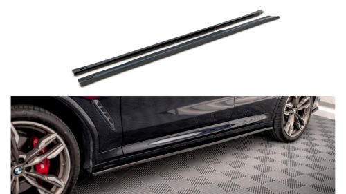 Diffuser BMW X3 G01 M-Pack Side Skirts v.1 Gloss Black